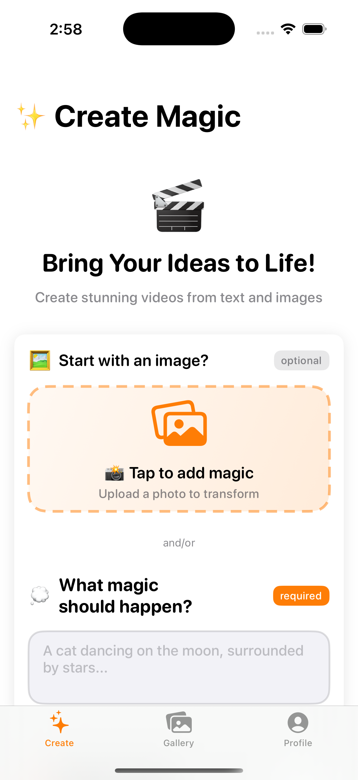QuickGIF App Screenshot